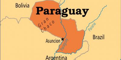 Столиця Парагваю карті