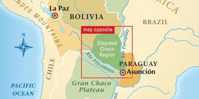 Карта Ріо-Парагвай